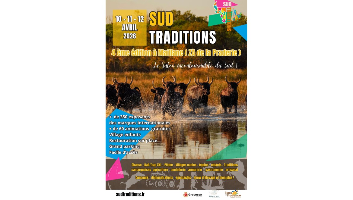 4X4 FUTÉ 34 au Salon SUD TRADITIONS 2026 à Maillane